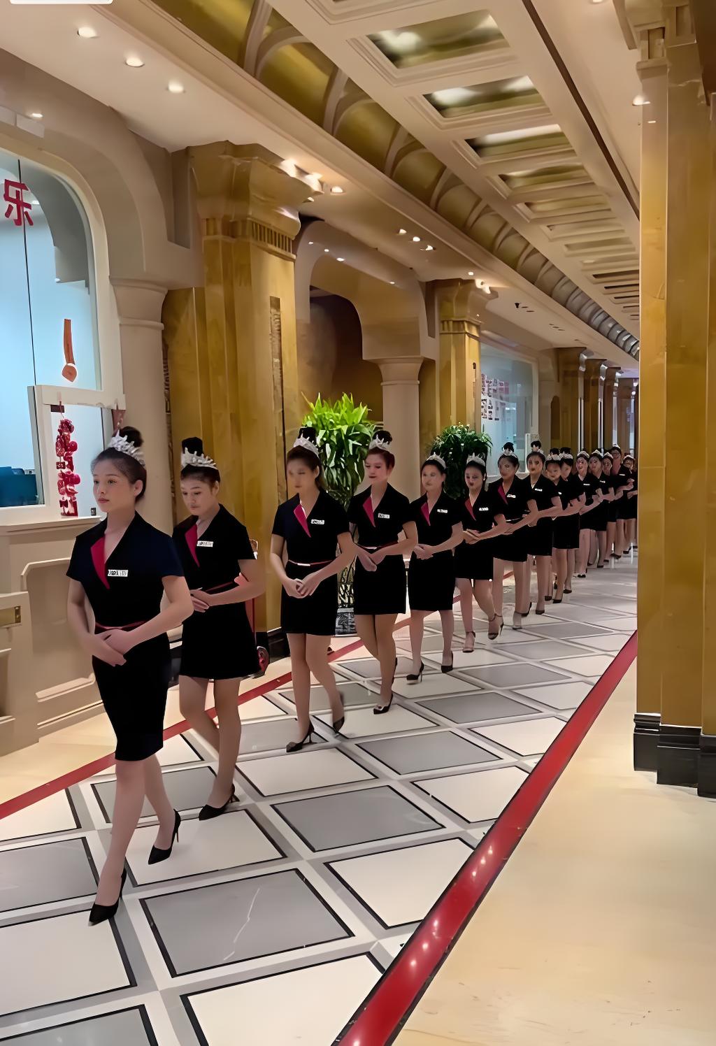 华纳万宝路客服前台 咨询服务环境